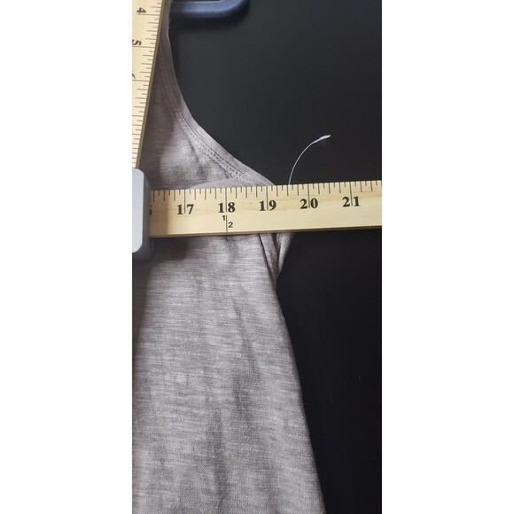 Eileen Fisher Tank Top Large Gray Hemp Cotton Scoop Neck Casual Slub Autumn Fall - Picture 7 of 8